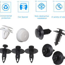 Voodonala Car Retainer Kit Push Rivet Pins Clips Fastener Plastics Trim Panel Body Assortment for Jeep Ford GM Toyota Honda