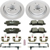 Power Stop ESK4618 Rear Euro-Stop Brake Kit L& Rover