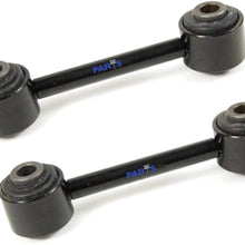PartsW 2 Pc Rear Suspension Kit for Cadillac Chevrolet GMC, Escalade Blazer K1500 Suburban Tahoe Yukon Rear Sway Bar End Link