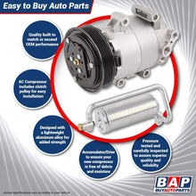 For 2011 Chevy Cruze 1.8L AC Compressor w/A/C Drier - BuyAutoParts 60-89220R2 New