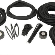 Design Engineering 010663 Easy Loom Split Sleeve Master Kit - Complete Vehicle Wire and Hose Protection
