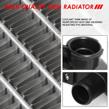 Replacement for Chevy Metro/Suzuki Swift 1-1/8 inches Inlet OE Style Aluminum Direct Replacement Racing Radiator