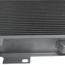 CoolingSky 62MM 4 Row Core Aluminum Radiator Compatible with Ford F250 F350& Super Duty Truck 6.9L 7.3L V8 Diesel Models 1983-1994