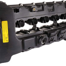 MYSMOT 264-936 Engine Valve Cover With Gasket Compatible with BMW 135i 335i 535i 740i 740Li M2 M235i M240i X6 Z4 L6 3.0L 11127565284
