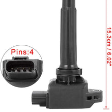 X AUTOHAUX Auto Parts Ignition Coil H6T61271 Repair Replacement for MAZDA