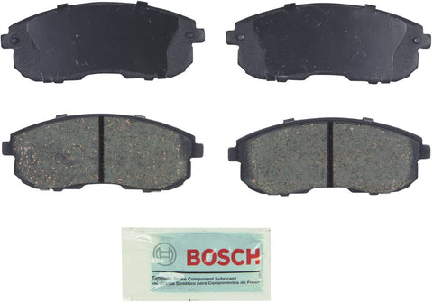 Bosch BE815A Blue Disc Brake Pad Set for Select Infiniti I35; Nissan Altima, Cube, Juke, Maxima, Sentra, Versa; Suzuki SX4 - FRONT