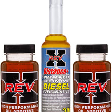REV X Diesel Winter Oil & Fuel Treatment Kit - 4 oz Oil Treatment (2) + 8 oz Distance+ Winter