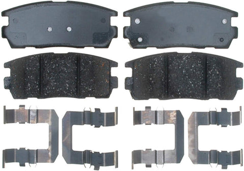 ACDelco 17D1275CH Professional Ceramic Rear Disc Brake Pad Set