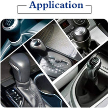 SpeeVech Shift knob Shifter Adapter Universal Shifters for Non Threaded BMW/VW 12x1.25mm Black