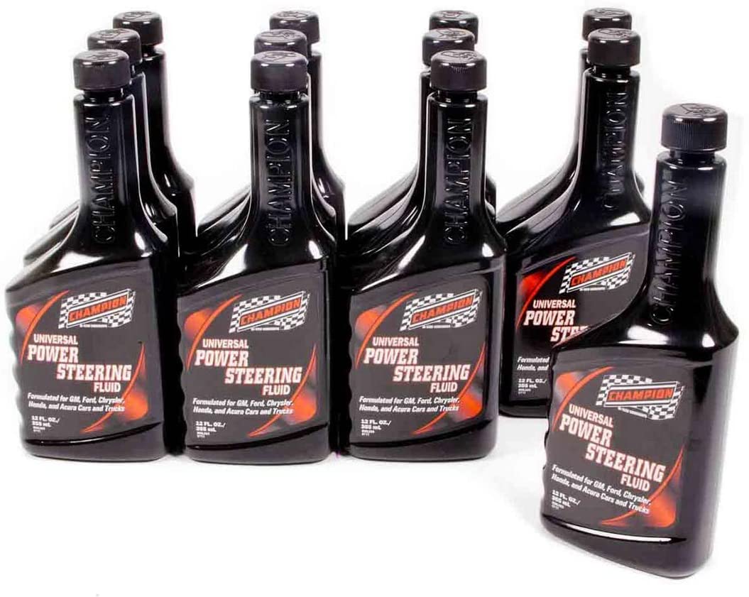 Champion 4182K-12 Power Steering Fluid, 144 Ounces
