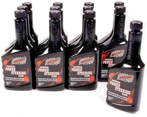 Champion 4182K-12 Power Steering Fluid, 144 Ounces