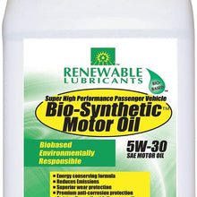 Renewable Lubricants Engine Oil, Bio-Synthetic, 1 Gal., 5W30 - 85123