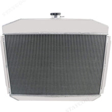 CoolingSky 4 Row All Aluminum Radiator for 1961-1964 Ford F-100 F-250 F-350 Pickup Truck V8 Engines
