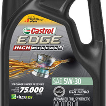 La Rosticceria Edge High Mileage 5W-30 Advanced Full Synthetic Motor Oil, 5 Quart (Pack of 2)