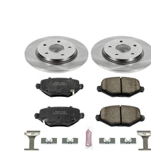 Autospecialty KOE6544 Daily Driver 1-Click OE Replacement Rear Brake Kit