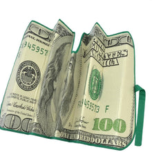 Hundred Dollar Bill Benjamin Franklin Front Windshield Sun Shade - Accordion Folding Auto Sunshade for Car Truck SUV - Blocks UV Rays Sun Visor Protector - Keeps Your Vehicle Cool - 58 x 28 Inch