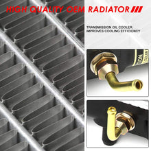 Replacement for Chevy Metro/Suzuki Swift 1-1/8 inches Inlet OE Style Aluminum Direct Replacement Racing Radiator