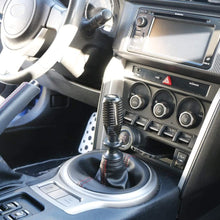 iJDMTOY Glossy Black Real Carbon Fiber Shift Knob Compatible With Most Car 6-Speed, 5-Speed, 4-Speed Manual or Automatic, etc
