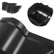 RT-TCZ for Jeep JK Front Door Side Insert Storage Box Pilot Passenger Storage Tray Organizer Front Door Mesh Storage Box for 2011-2018 Jeep Wrangler JK JKU Black