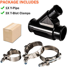 Goupgo Weldless Dual Radiator Coolant Y-Pipe Compatible with Dodge Ram 2500 3500 6.7L Cummins Diesel 2013-2020