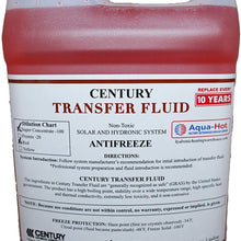 Century Chemical 19910 Heat Transfer Fluid - Aqua-Hot/Oasis (Gallon, Yellow - Super Concentrate)