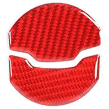 HKPKYK for Ford Mustang 2015 2016 2017, Carbon Fiber Car Central Air Conditioner Outlet Vent Decoration Cover Stickers
