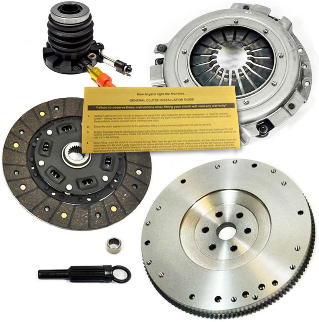 EFT CLUTCH KIT+ SLAVE+ OE FLYWHEEL FOR 93-95 FORD AEROSTAR RANGER/MAZDA B3000 3.0L