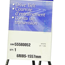 ACDelco 55580052 GM Original Equipment V-Ribbed Serpentine Belt