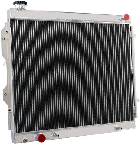 CoolingSky 2 Row Aluminum Radiator for 2000-2006 Toyota Tundra 3.4L 4.0L V6 - Direct Replacement