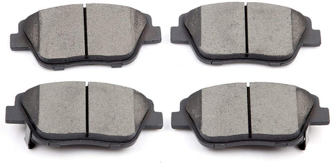 Brake Pads, ECCPP 4pcs Front Ceramic Disc Brake Pads Kits for 2011 2012 2013 2014 2015 Hyundai Sonata,2011 2012 2013 2014 Kia Optima