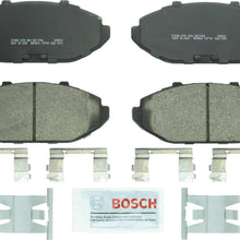 Bosch BC748 QuietCast Premium Ceramic Disc Brake Pad Set For 1998-2002 Ford Crown Victoria; 1998-2002 Lincoln Town Car; 1998-2002 Mercury Grand Marquis; Front