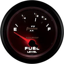 Auto Meter 7815 Phantom II 2-5/8" 73 E/ 10 F Short Sweep Electric Fuel Level Gauge