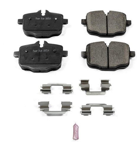 Power Stop 17-1469, Z17 Rear Ceramic Brake Pads with Hardware
