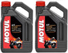 Motul 104092 Set of 2 7100 4T 10W-40 Motor Oil 1-Gallon Bottles