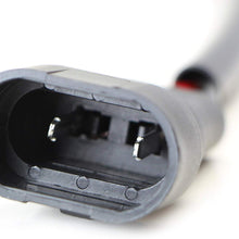 iJDMTOY (2) 9006 (M) To H7 (F) Adapters Connectors Wires, Good For Headlight or Fog Lights Conversion or Retrofit, etc
