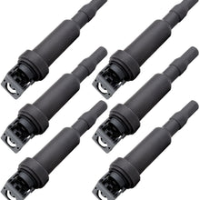 LSAILON Pack of 6 Ignition Coil Fit for BMW/Mini Cooper 2006-2013 Automobiles Compatible with OE: UF592 5C1695