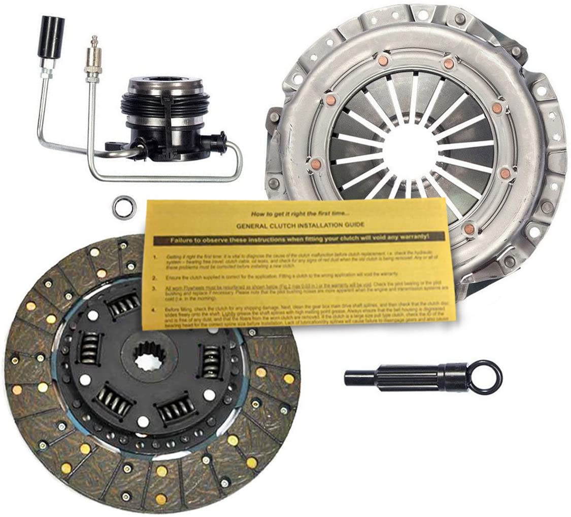 EFT HD PREMIUM CLUTCH KIT w/SLAVE CYLINDER FOR 1987-1992 JEEP CHEROKEE 2.5L