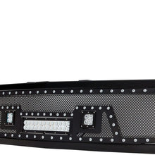 Paramount Automotive 48-0844 Evolution Black Stainless Steel Wire Mesh Packaged Grille