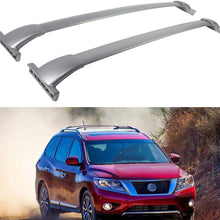 JDMSPEED New Pair Silver Aluminum Roof Rack Top Cross Bar Rail Replacement for Nissan Pathfinder 2013-2019