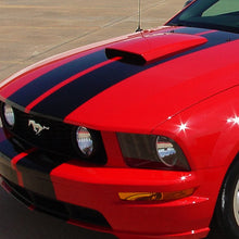 Replacement for Ford Mustang ABS Unpainted Lightweight Racing Sport Style Air Flow Intake Hood Scoop Vent Cover