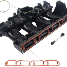 Intake Manifold Compatible with Audi A4 A6 TT VW Golf Jetta 2.0 TFSI AXX, Part# 06F133201P/N 06D133192G NSKE
