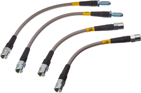 StopTech (950.34527) Brake Line Kit, Stainless Steel