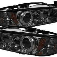 Spyder 5011718 Pontiac Grand Prix 97-03 1PC Projector Headlights - LED Halo - Black - High 9005 (Included) - Low H1 (Included)