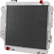 ALLOYWORKS 3 Row Core All Aluminum Radiator For 1987-2006 Jeep Wrangler YJ TJ 2.4L 2.5L 4.0L 4.2L L4 L6 Engine Cooler