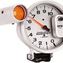 Autogage by AutoMeter 5 in. Pedestal Mount Tachometer, 0-10,000 RPM with Large External Shift Light 233911