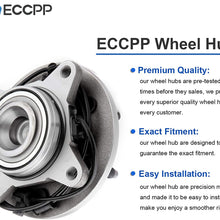 ECCPP Front Left or Right Wheel Bearing and Hub Assembly for 2003-2006 Ford Expedition,2003-2006 Lincoln Navigator Wheel Hub Bearings 6 Lugs W/ABS 2WD 515042