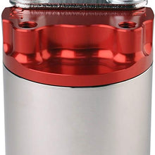 Aeromotive 12318 100 Micron Red Polished Canister Fuel Filter