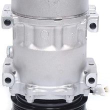 TBVECHI AC Compressor Air Conditioner Compressor, A/C AC Compressor and Clutch Fit for 97-01 Jeep Wrangler Cherokee 2.5 4.0L