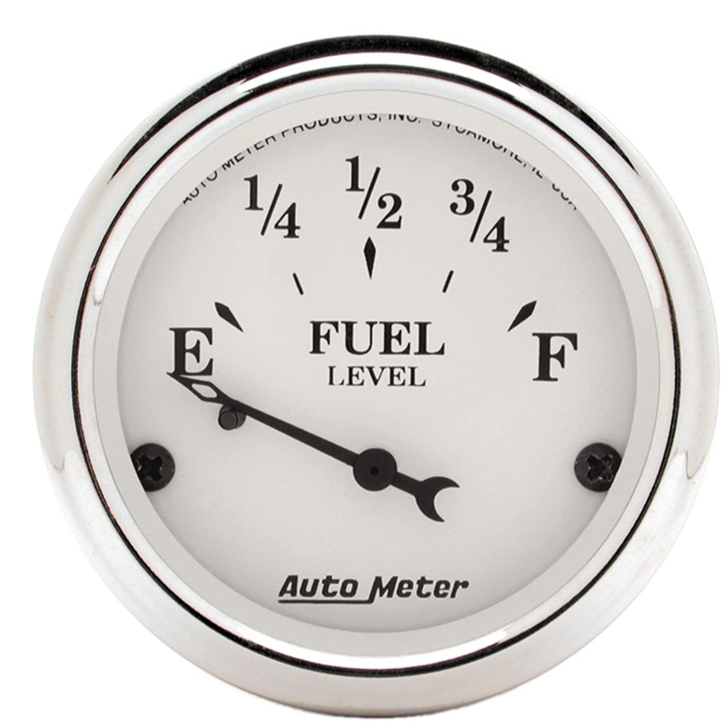 AUTO METER 1605 Old TYME White Fuel Level Gauge