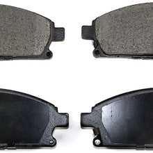 DuraGo BP1552 MS Semi-Metallic Front Brake Pad